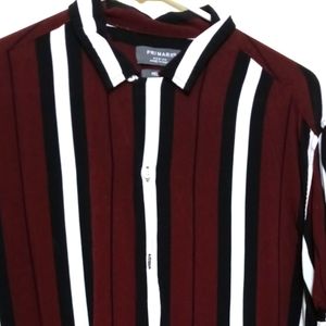 Nice multi color men shirt size m